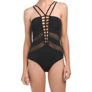 AFRIEL & TABBRIS Beyonce ladder inset mesh suit228